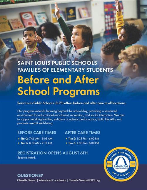 Before and After School Program Flyer